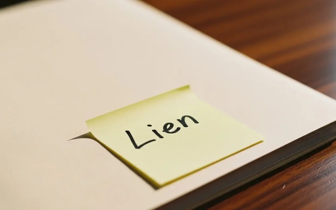 A File With A Lien on the Cover Closing Package